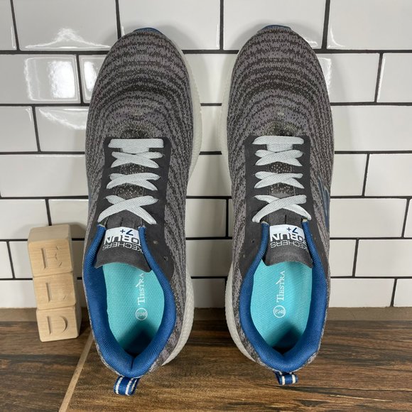 Skechers GOrun 7+ Cushioned Neutral Running Shoes Charcoal 220200 Mens Size 13 - Picture 6 of 12